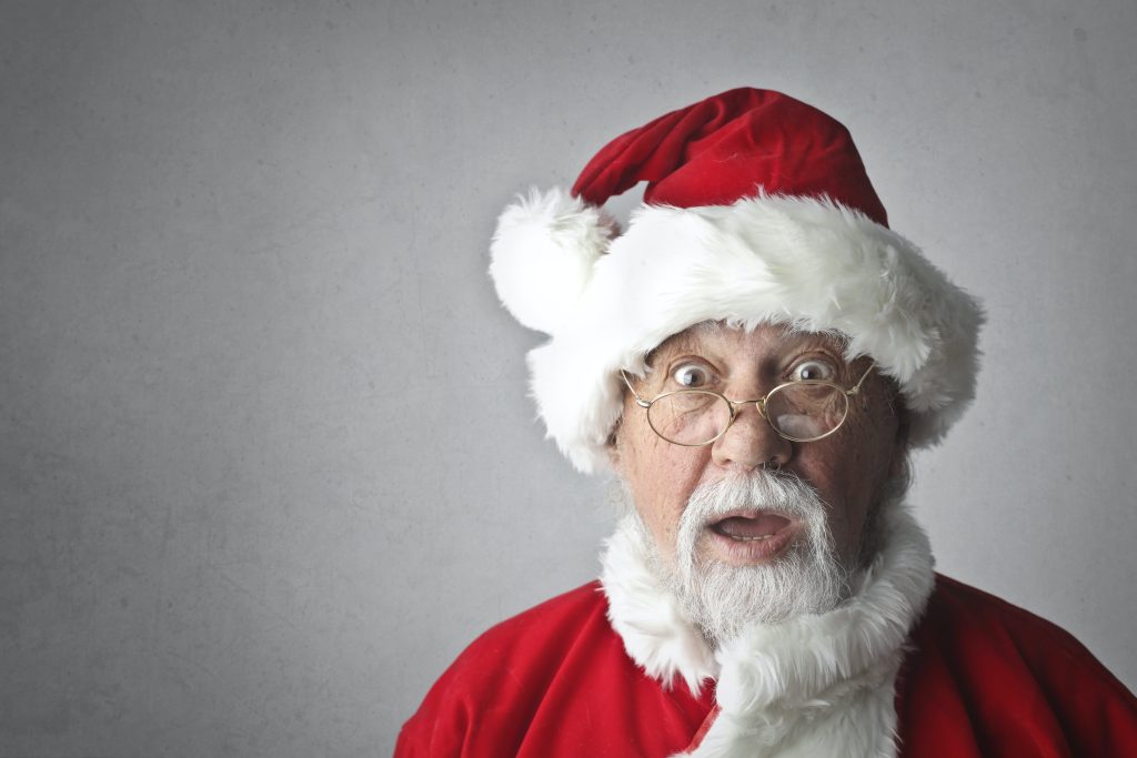 Suprised Santa